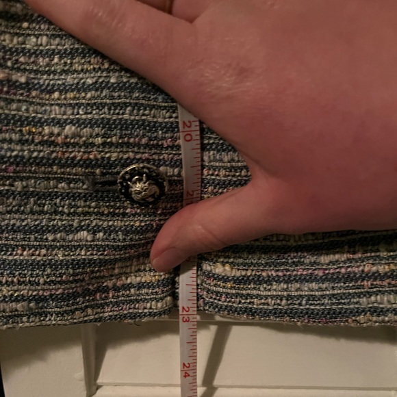 Anthropologie Coquille Today’s Special Double Breasted Blazer Size 12 - Picture 14 of 16